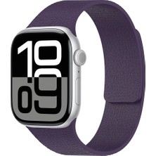 Redclick Apple Watch 10 46MM KRD-136 Kabartma Desenli Mıknatıslı Silikon Kordon