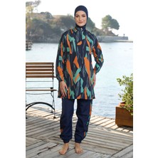 REMSA Paraşüt Tam Kapalı Tesettür Mayo 25963 Lacivert