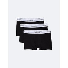 Calvin Klein Erkek Trunk Siyah Dokuma Paça Tipi 3 Adet Paket İçeriği ile Konforlu Seçim