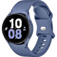 Nezih Case Samsung Galaxy Watch Fe / 4 / 5 / 5 Pro / 6 / 7 40 42 44 46MM Pim Tasarım Tam Uyumlu Silikon Kordon