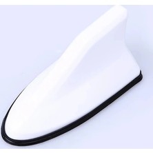 Smart Crossblade Uygun Balina Shark Anten Köpek Balığı Anten Silikonlu Beyaz
