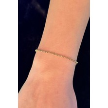 Fiyonk Kuyumculuk 14 Ayar Altın Doch Bileklik 2.50 mm