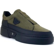 Libero 4995 Günlük Casual Erkek Deri Ayakkabı-Haki