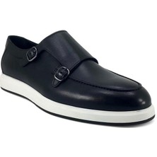 Libero 1010 Günlük Hakiki Deri  Erkek Ayakkabı-Siyah