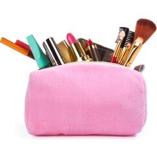 Özgüner Oyuncak Ayıcı Oyuncak Fermuarlı Peluş Makyaj Çantası (Kısa Tüylü) – Kadınlar Için En Yeni Makyaj Çantası