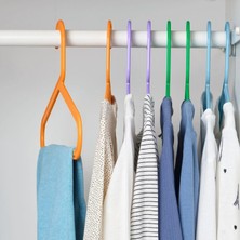 Ikea Bagis Çocuk Giysi Askısı, Çok Renkli, 8 Adet