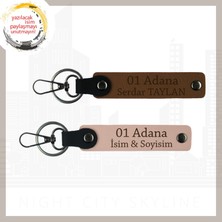 Yavru Ağzı-Açık Kahve, Adınıza Özel, 01 Adanalı Için, Şık ve Anlamlı Bir Armağan Anahtarlık Takımı