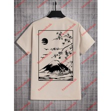 Tarzsokak Model 3187 Erkek Yazlık Yuvarlak Yaka Kısa Kollu Günlük Tişört, Yaz