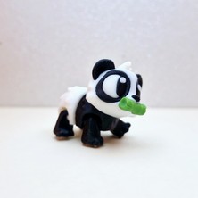 Maxipop Sevimli Panda Oyuncak - Çanta Süsü & Anahtarlı - Hareketli Eklemli