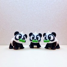 Maxipop Sevimli Panda Oyuncak - Çanta Süsü & Anahtarlı - Hareketli Eklemli