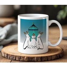 BB Design BB Desing Konya Tasarımlı Beyaz Seramik Baskılı Kupa Bardak 330 ml