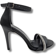 Editha | Abiye Taşlı Topuklu Ayakkabı - Editha - Siyah - 36