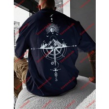 Tarzsokak Model 3372 Erkek Yazlık Yuvarlak Yaka Kısa Kollu Günlük Tişört, Yaz