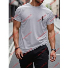 Tarzsokak Model 3620 Erkek Yazlık Yuvarlak Yaka Kısa Kollu Günlük Tişört, Yaz