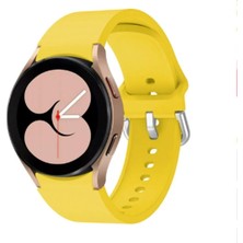 Nezih Case Samsung Galaxy Watch Fe / 4 / 5 / 5 Pro / 6 / 7 40 42 44 46MM Pim Tasarım Tam Uyumlu Silikon Kordon