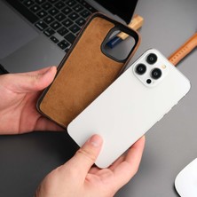 Toronata Apple iPhone 13 Pro Kılıf - El Yapımı Apple iPhone 13 Pro Deri Kılıf - Kişiselleştirilebilir Telefon Kılıfı - Antik Kahve