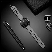 Nezih Case Huawei Watch Gt3 / Gt4 / Gt5 / Gt5 Pro 46MM Uyumlu 22MM Yumuşak Desenli Jel Silikon Kordon
