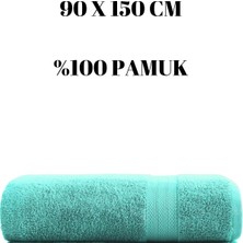 Büyük Boy Banyo Duş Vücut Havlusu % 100 Pamuk Çizgi Desenli 90 x 150 cm 500 Gram Bir Adet Tekli
