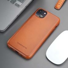 Toronata Apple iPhone 15 Kılıf - El Yapımı Apple iPhone 15 Deri Kılıf - Kişiselleştirilebilir Telefon Kılıfı - Taba
