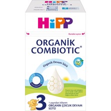 Hipp 3 Bebek Sütü Combiotic 800 gr x 2 Adet Avantaj Paketi (Islak Mendil )