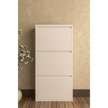 Ideal Home Üçlü Metal Ayakkabılık
