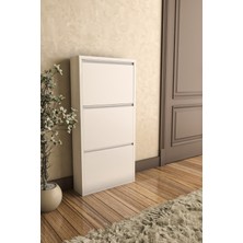 Ideal Home Üçlü Metal Ayakkabılık