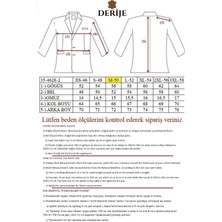 Derije Silva Hakiki Deri Tafta Erkek Bordo Şişme Blazer Ceket