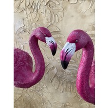 Flamingo Egik Başlı Bahce Biblo