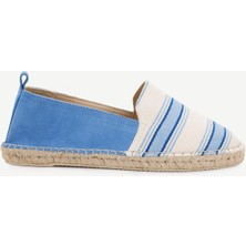 Jüt Tabanlı Düz Espadril