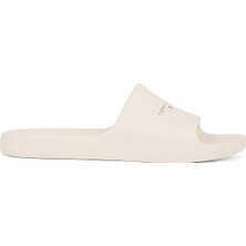 Tommy Hilfiger Bej Erkek Plaj Terliği Tjm Basıc Sandal