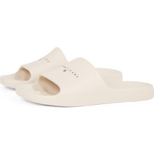 Tommy Hilfiger Bej Erkek Plaj Terliği Tjm Basıc Sandal