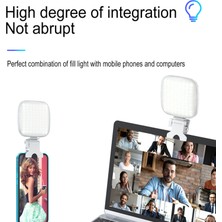 Yunpaly Cep Telefonu Için Takılabilir 2500K - 9000K Parlaklık Ayarlı, Dahili LED Doldurma Işığı (Yurt Dışından)
