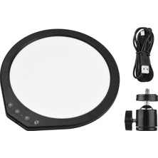 Yunpaly 10W LED Video Işığı 3000K-6000K Ayarlanabilir CRI90+ Vlog Fotoğrafçılığı Için (Yurt Dışından)
