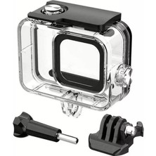 Gplus GO209 Gopro Hero 13 Hero 12  Hero 11 Hero 10 Uyumlu 60 Metre Su Geçirmez Koruyucu Muhafaza Waterproof Housing Case