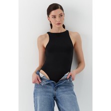 Çıtçıtlı Bluz Sıyah