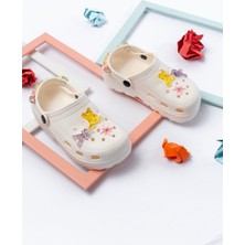 Slipcat Jelibonlu  Boncuklu Kız Çocuk Sandalet-Terlik