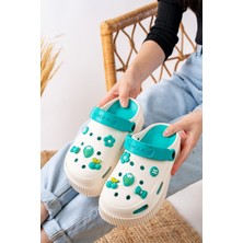 Slipcat PEACHBLUE Unisex Yüksek Tabanlı Deniz Sabo Sandalet Kadınlar İçin Konforlu ve Dayanıklı