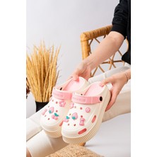 Slipcat Yüksek Tabanlı Deniz Sabo Doktor Hemşire Hastane Comfort Sandalet