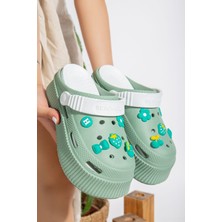 Slipcat Yüksek Tabanlı Deniz Sabo Doktor Hemşire Hastane Comfort Sandalet