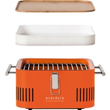 Everdure Cube Kömürlü Barbekü Turuncu