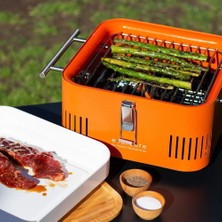 Everdure Cube Kömürlü Barbekü Turuncu