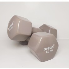 Avessa 7 Kg Vinil Dambıl Pvc 2 Adet