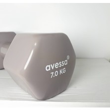 Avessa 7 Kg Vinil Dambıl Pvc 2 Adet
