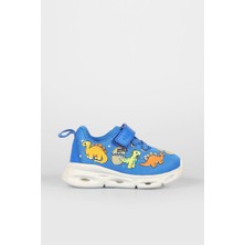 Vicco 346. B25Y. 171 Dino Sax Mavi Erkek Bebek Işıklı Spor Ayakkabı