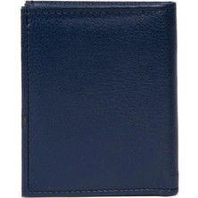 Tuldar Erkek Siyah Deri Bozuk Para Hazneli Kartlık Cüzdan 10X12CM TUL515