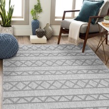 Doha Koleksiyonu Mikrofiber Iplik Jüt Taban Lüks Halı