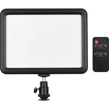Yunpaly Taşınabilir Iki Renkli 3300K - 5600K LED Videokamera Işığı Soğuk Ayak Adaptörü Uzak Denetim (Yurt Dışından)