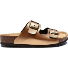 K10260SK Kifidis Kadın Mantar Terlik 36-41-BRONZ-020 - 38
