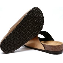 K10260SK Kifidis Kadın Mantar Terlik 36-41-BRONZ-020 - 38