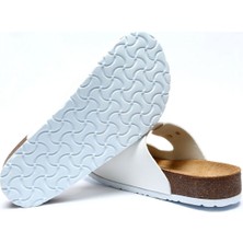 K10260SK Kifidis Kadın Mantar Terlik 36-41-Beyaz/white - 36